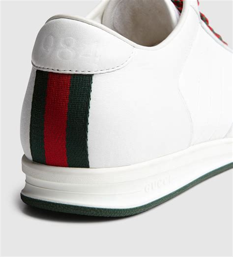 red white gucci shoes|black and white gucci sneakers.